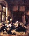 Cottage Dutch genre painters Adriaen van Ostade
